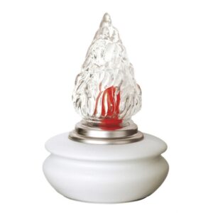 Lampada ad incasso per tombe a terra – Linea Venere Bianco – Porcellana