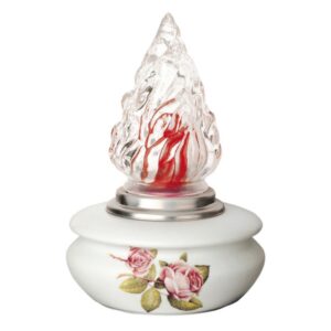 Lampada ad incasso per tombe a terra – Linea Venere Rose – Porcellana